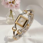 Premium Watch For Girls | Model SM08 Silver Golden