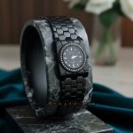 Exclusive Trendy Watch For Girls | FBlack Golden Model AS03