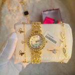 New Ladies Watch Gift Combo Set | Model-GFT09