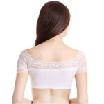 Women's Anti-expose Conservative Lace Inner | Beautiful Ladies Bra | White - Image 4