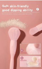 10 Pcs/Pack Professional Makeup Brush Set Soft Bristle Blusher Eyeshadow Brush Blending Concealer Makeup Brushes and Tools - Image 3