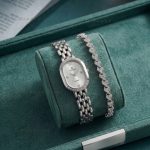 Ladies Stylish Watch and Bracelet Set | Model- TT01 Silver