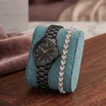 Premium Stylish Ladies Watch and Bracelet Set | Model- CK03 Black