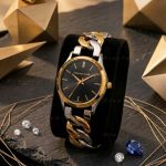 Exclusive Premium Watch For Girls | Model MK2 Silver GBlack