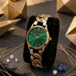 Exclusive Premium Watch For Girls | Model MK2 Silver GGreen