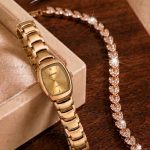 Exclusive Premium Watch For Girls | Model RR06 Golden