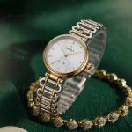 Ladies Stylish Watch and Bracelet Set | Model- MG8 Silver Golden