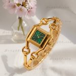 Premium Watch For Girls | Model SM01 Golden DGreen
