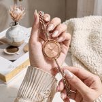 Premium Watch For Girls | Model CK010 Rose Golden